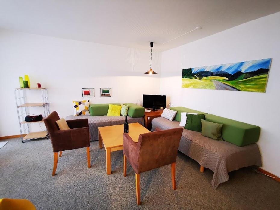 Apartments Haus Quelle Leukerbad Ngoại thất bức ảnh