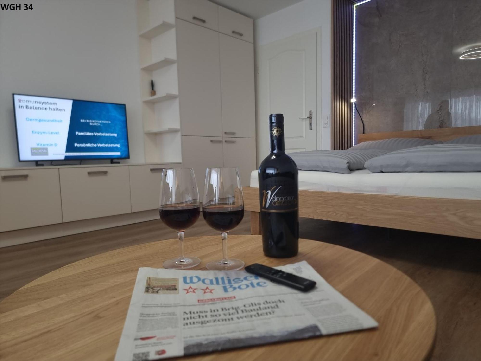 Apartments Haus Quelle Leukerbad Ngoại thất bức ảnh